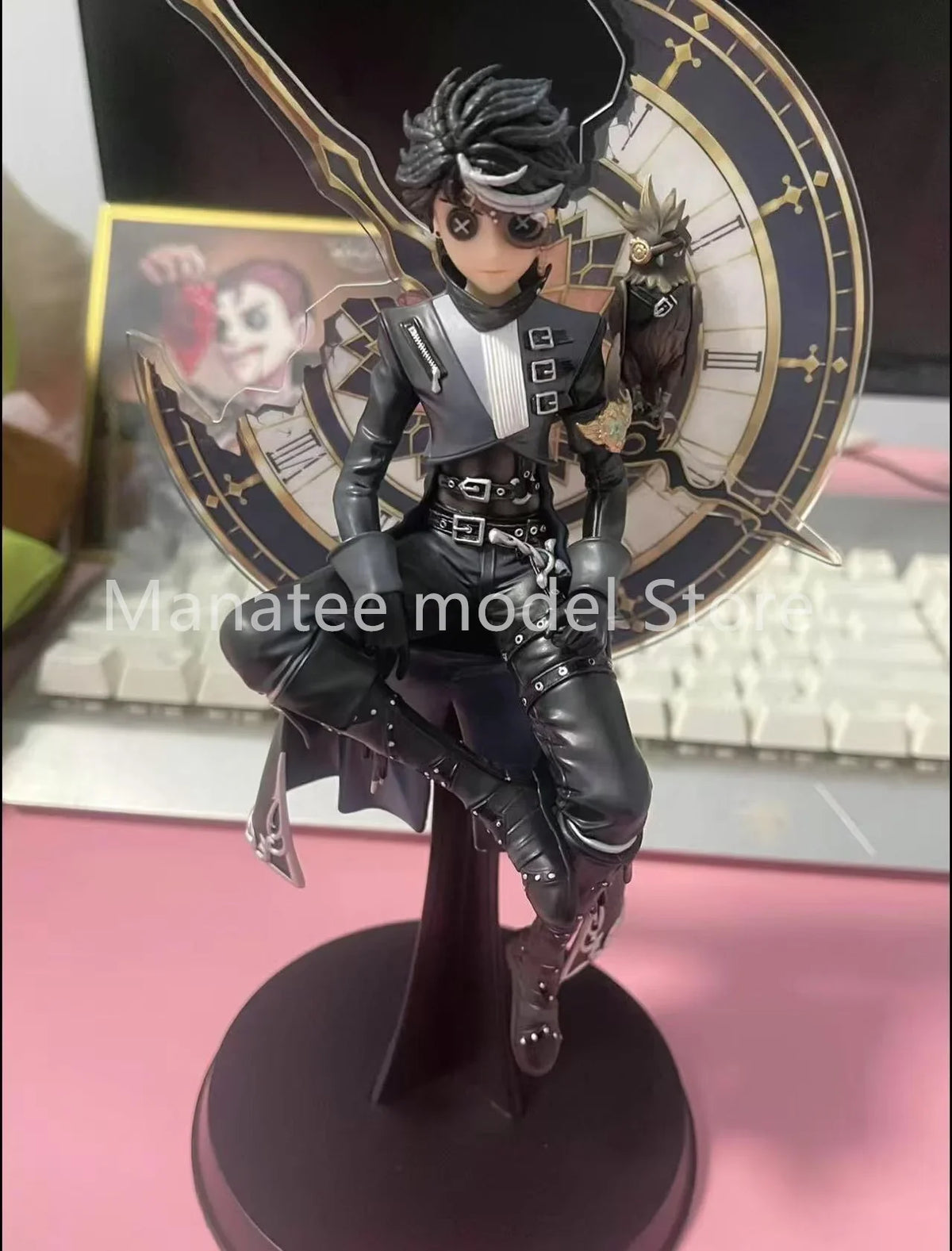 NetEase Games Original Identity V Truth & Inference The Dark Wanderer Seer Noir PVC Action Figure Anime Model Toys Doll Gift
