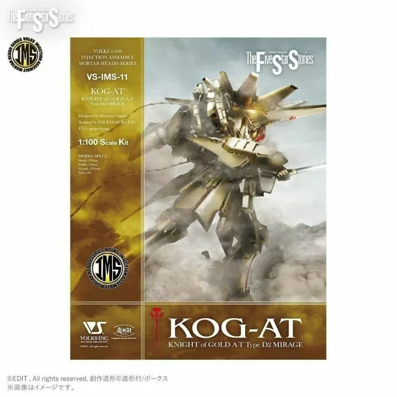 The Five Star Stories Vs-Ims-03 Ims 1/100 V-Siren Kaiko Kaiou & Vlocker'S Fiore Viola Laurel Mecha Action Figure Assembly Model