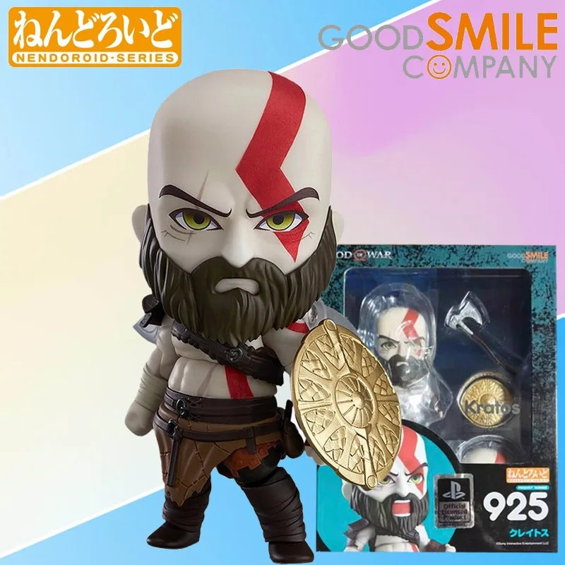 GSC Genuine Nendoroid Series 925 Kratos Q-version Humanoid, Movable Model Collection Retro Toys