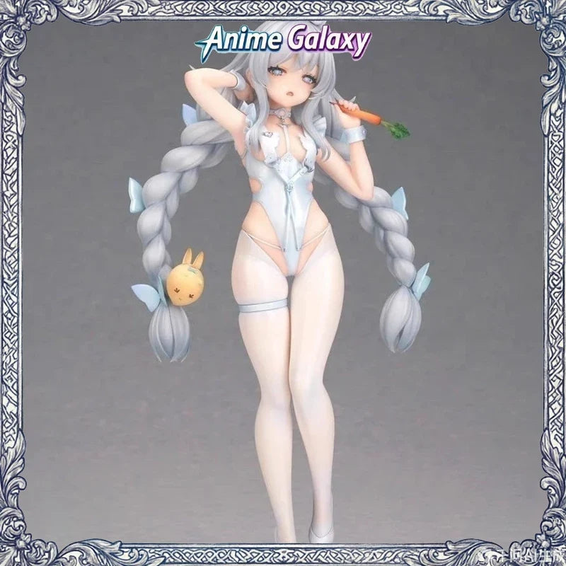White Rabbit Anime Bunny Girl Kancolle Ship Girl Figure Model Desktop Display Ornaments Pc Case Modding Collectible Gift