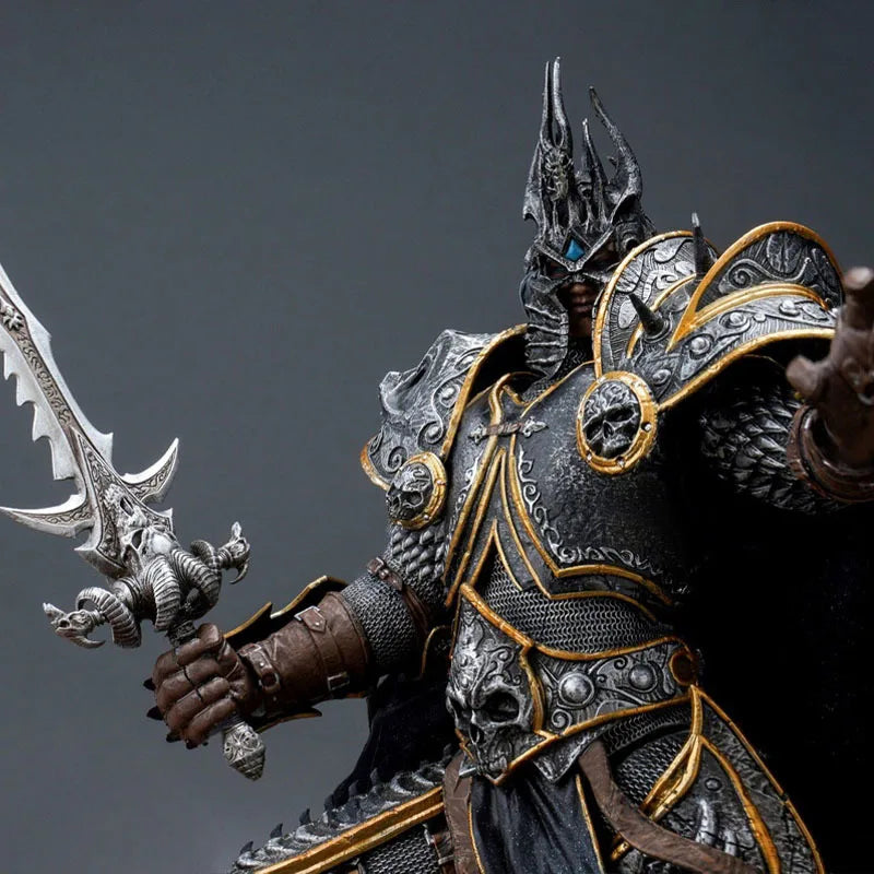 Tyctoys New Genuine Titan Toys Arthas Prince Dead King Frost Knight Tt001 1/12 Action Figure 6inch Full Set Model Toys Gifts