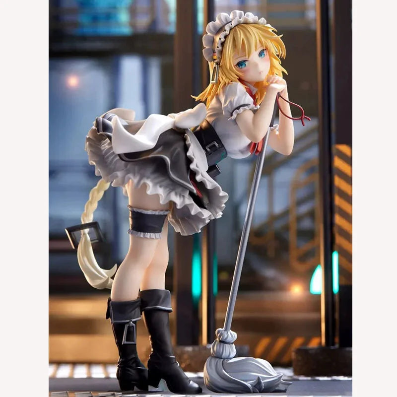 Girls Frontline G36 Maid Figure Anime Figurine PVC Desk Decor PC Case Car Dashboard Display Gift For Collectors Teens Gamers