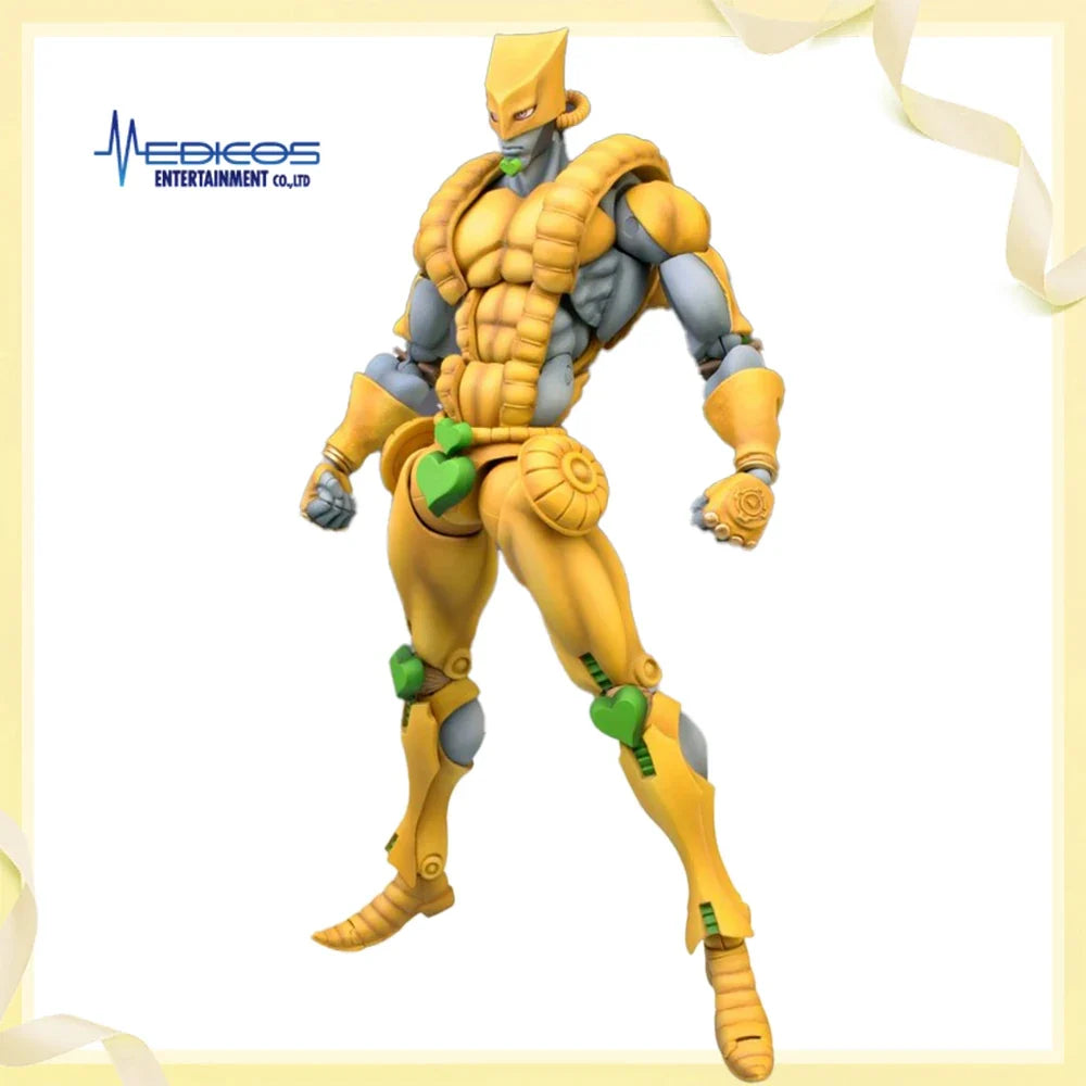 In Stock Original Medicos Entertainment Jojo No Kimyou Na Bouken Stardust Crusaders The World Anime Figure Action Figure Model