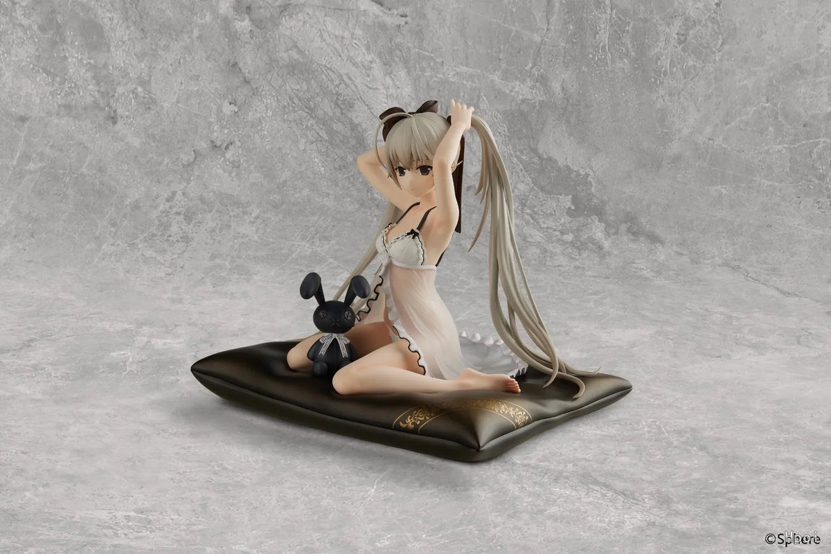 16CM Anime Yosuga no Sora Kasugano Sora Figure Pajamas Sitting Posture  Cute Model Toy Girl Gift Collection Ornaments PVC