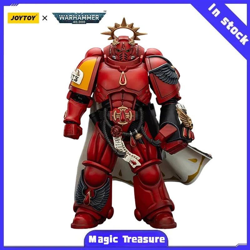 【MT】JOYTOY Warhammer 40K Blood Angels Captain with Inferno Pistol & Power Fist 1/18 Action Figure Model Toys