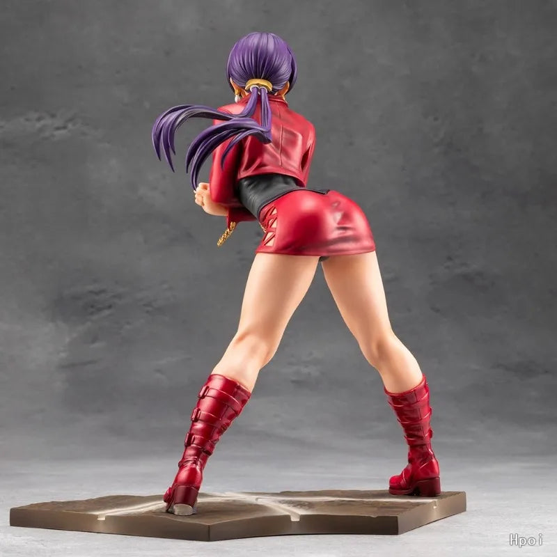 Pre-sale April 2026 Original KOTOBUKIYA THE KING OF FIGHTERS '97 Beautiful Girl Statue Shermie Anime Figure Toy Gift Ornament