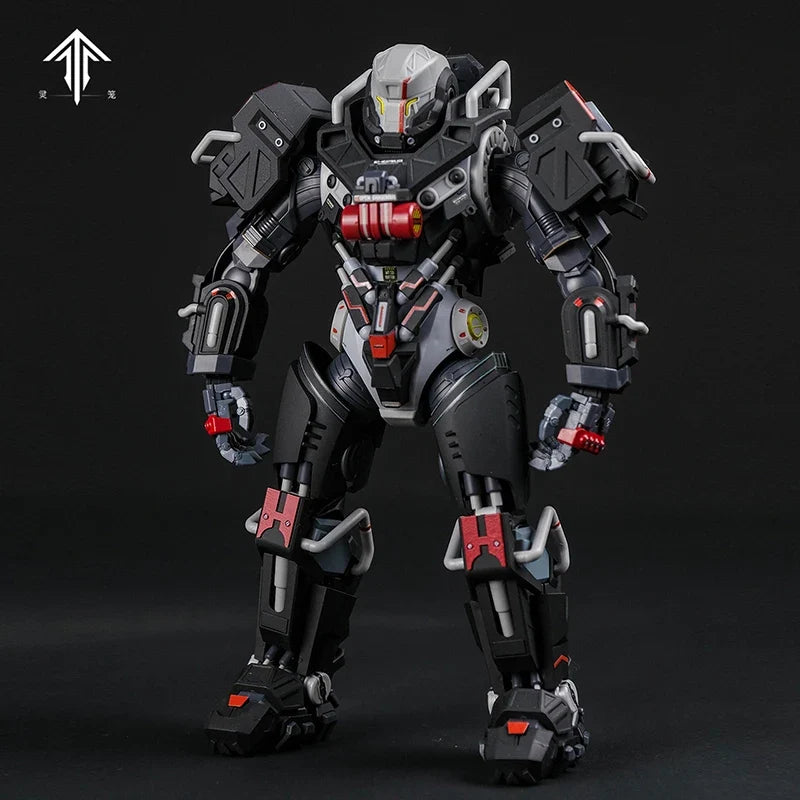 INCARNATION 1/9 Heavy Frame Mecha Model Kit Pre Painted No Glue Assembly Action Figure With Water Decals Anime Ornament Boy Gift