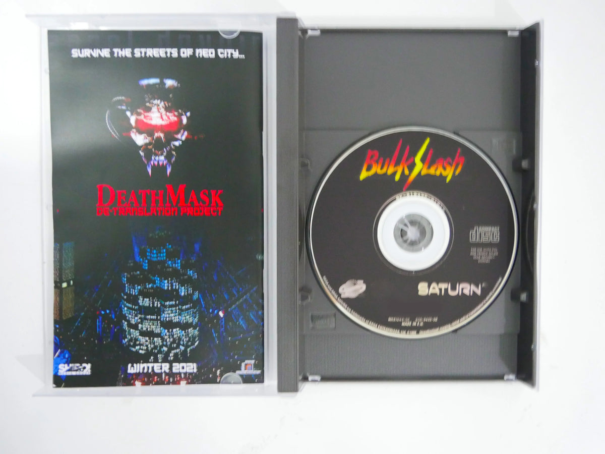 Saturn Copy Disc Game Bulk Slash With Manual Unlock SS Console Game Optical Drive Retro Video Direct Reading Game