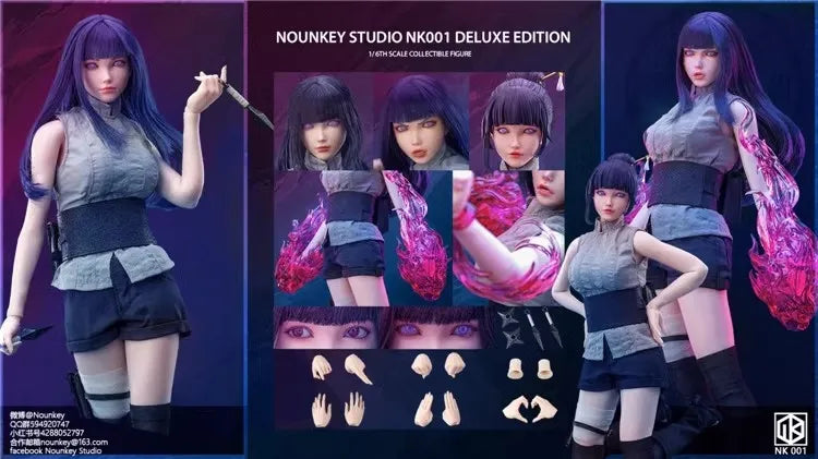 Nounkey Studio NK001 1/6 Soldier The Coser Wife Miss Deluxe Edition 12'' Action Figure Doll Model Toy In Stock