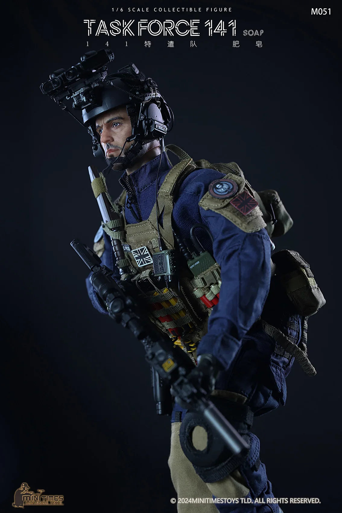 ViiKONDO M051 Minitimes 1/6 Scale Military Action Figure Model Toy SOAP Articulated Figurine 12'' Soldier Full Collect Presale