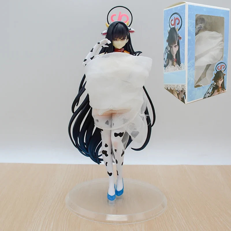 Blue Archive Kisaki Anime Girl Figure Ichinose Asuna/Asuma Toki Action Figure Urawa Hanako/Tsukatsuki Rio Figure Model Doll Toys
