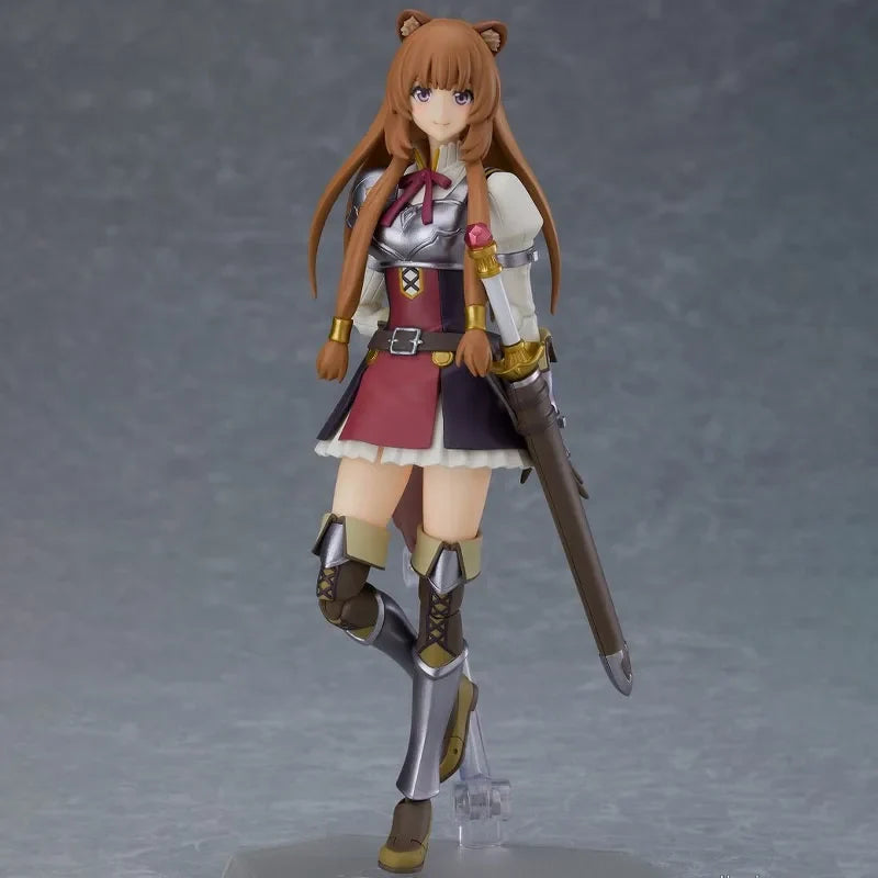 In Stock MAX Factory Original FIGMA The Record of the Shield Hero Raphtalia Action Figure Model Gift for Kid Foam Box Packaging