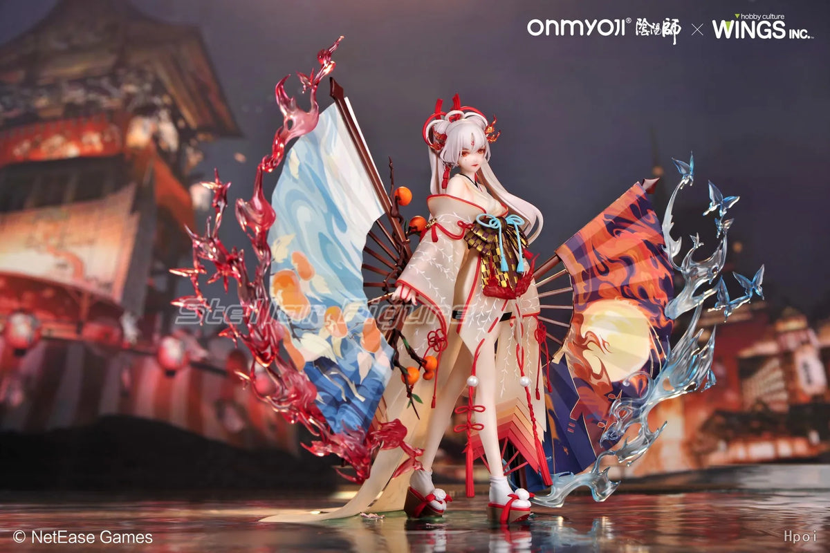 【SF】In Stock Original WINGS INC Onmyoji Shiranui Night Fire Lige Figures Model Anime Collection