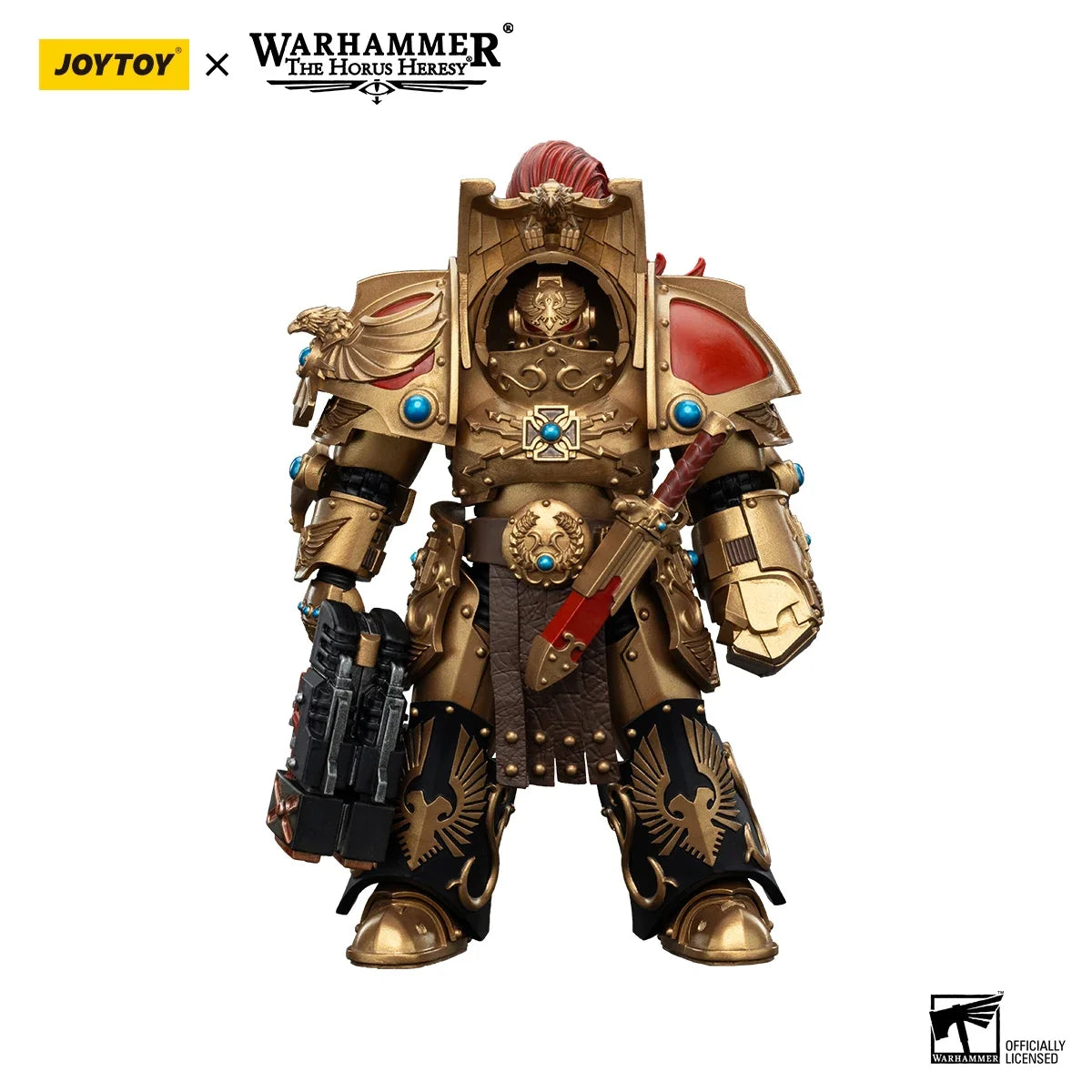 JOYTOY Warhammer 40k 1/18 Action Figures Anime 12.6cm Legio Custodes Aquilon Terminator Squad Custodian Venatari Squad