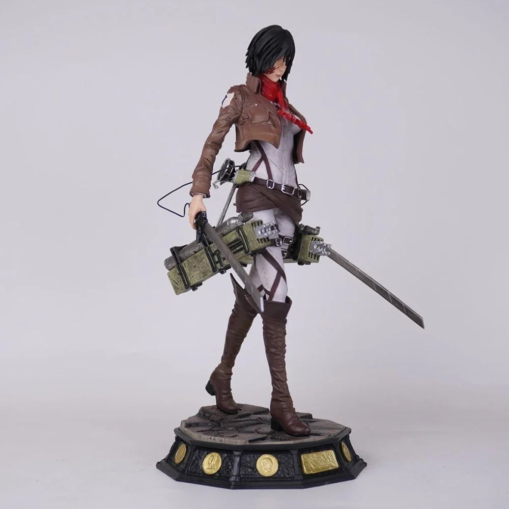 30cm Attack on Titan Mikasa Ackerman 1/6 PVC Action Figure Anime Figure Model Toys Collection Doll Gift