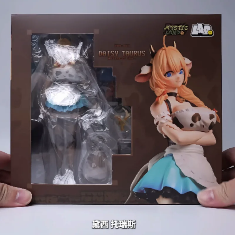 Ladotoys In Stock 16.5cm 1/12 Scale Mystic Land Daisy Taurus Cow Beer Girl Articulated Action Figure Desktop Toys