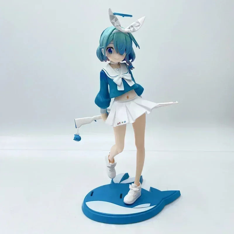 17cm Blue Archive Tsukatsuki Rio Anime Girl Figure Kisaki/Arona/Sunaookami Shiroko/Ichinose Asuna Action Figure Model Doll Toys