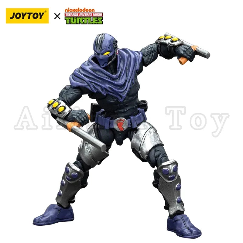JOYTOY 1/18 Action Figure Turtles Shredder Foot Clan Re-issue Version Anime Toy