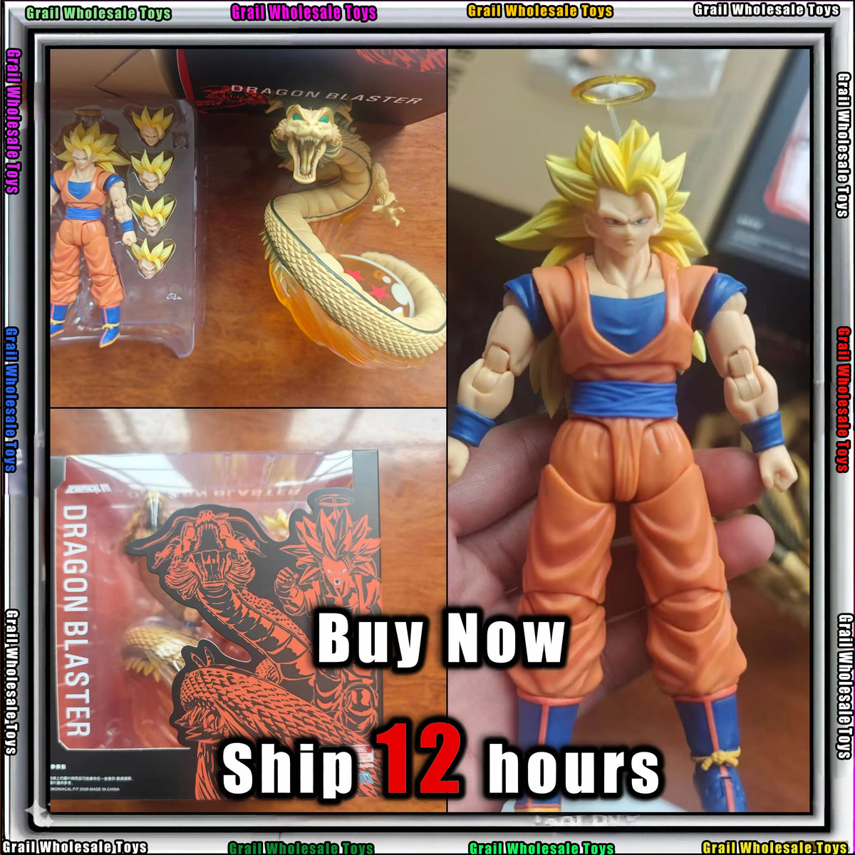 In Stock Demoniacal Fit SSJ3 Goku Figure Dragon Ball Z SHF Super Saiyan Goku Figurine Dragon Blaster Action Figures Model Toy