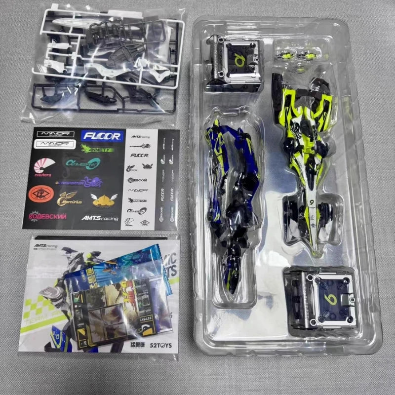 52toys Ib16 Beastbox Omni Squad Divine Walker Can Transformable Mech Armor Robot And Racing Car Double Forms Collecting Gift Toy