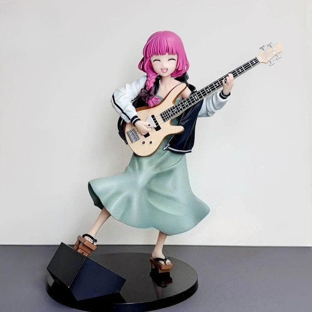 8.27in/21cm Anime Bocchi The Rock Figure Sick Hack Action Figures PVC Statue Model Collection Toys Gifts
