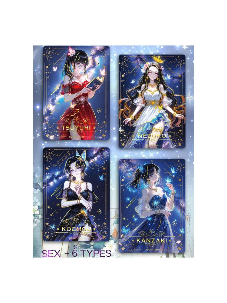 2026 Wholesale Newest Ds-05 Demon Slayer CCG TCG Collection Cards Nezuko Shinobu Kocho New Year Gift