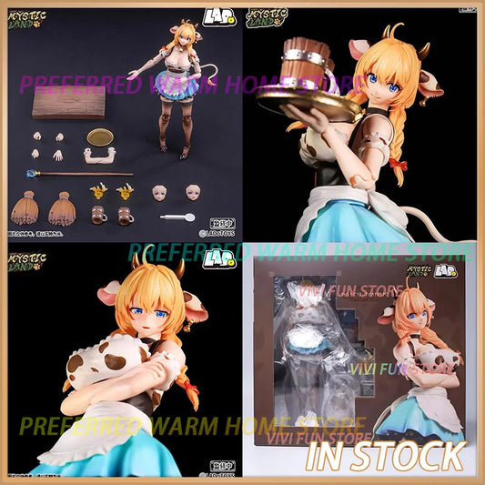 In Stock LADoTOYS ERA-003 Daisy Taurus Waitress Ver. Model Toys Collectible 1/12 Cow Beautiful Girl MYSTIC LAND Furry Fandom
