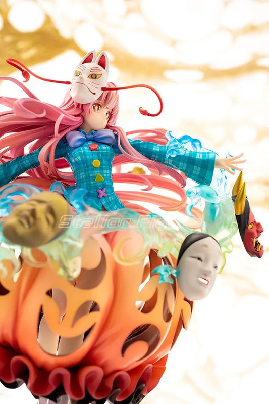 【SF】In Stock QuesQ Touhou Project Hata No Kokoro 1/8 Scale Figures Original Model Collection