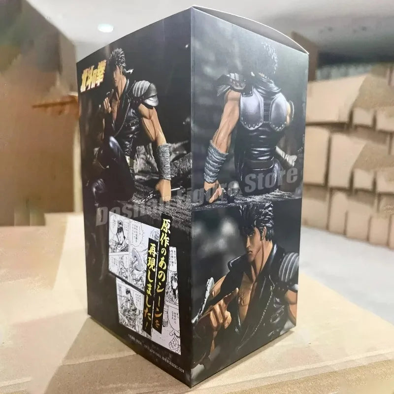 Fist of the North Star Action Figure Kenshiro Figure Car Ornaments PVC Collection 13cm Anime Ken Noodle Stopper Model Toys Gifts
