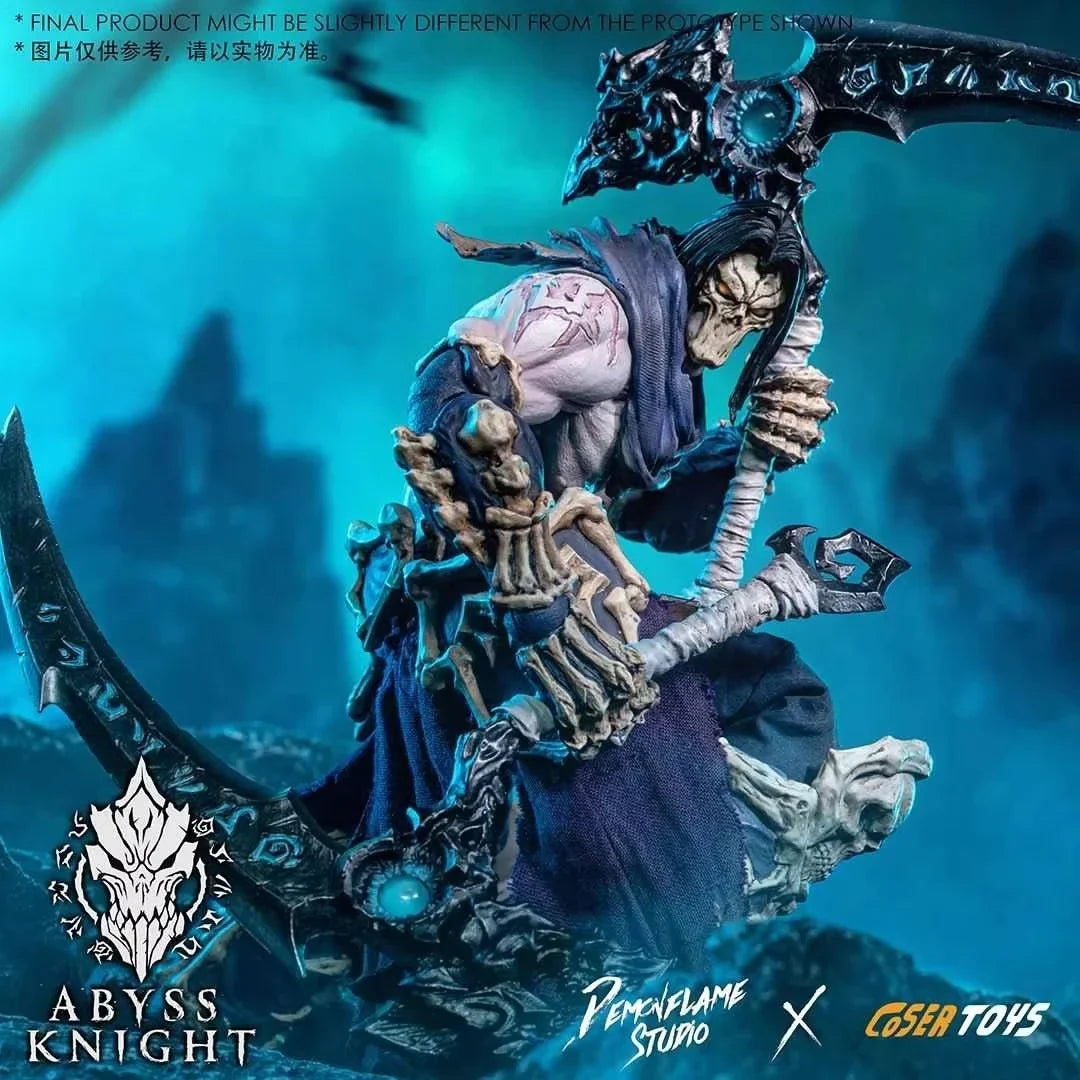 1/12th Scale Pemcvflame Studio X Cosertoys Darksiders 2 Death Movable Model Gk Toy Collect Abyss Knight Ad-005 Figure