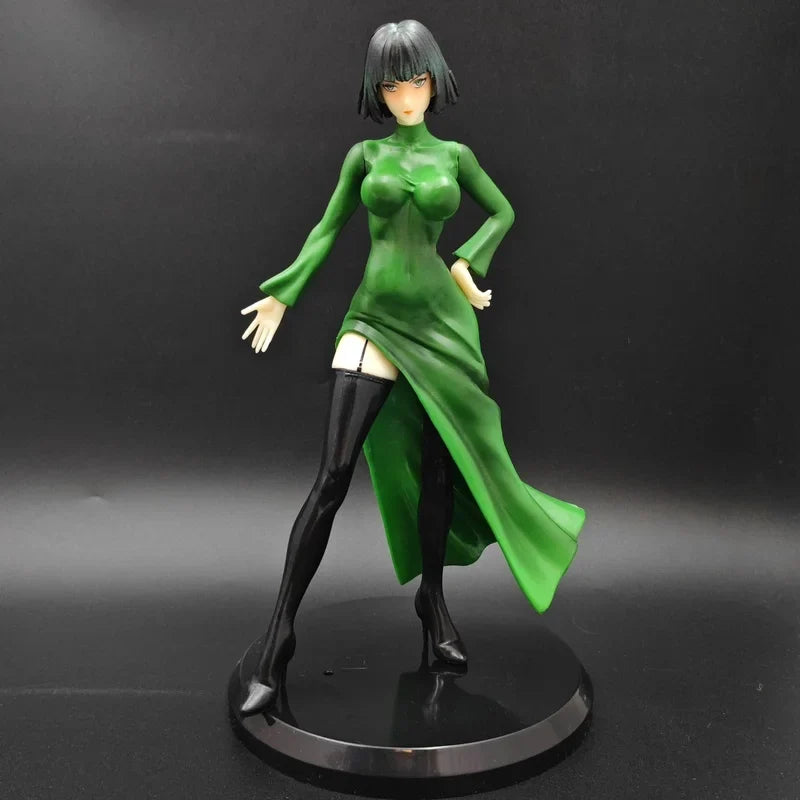 New Hot One Punch Man Figure Fubuki 22cm Resin Model Painting Completed Version Anime Figure Plastic Model Toy Gift