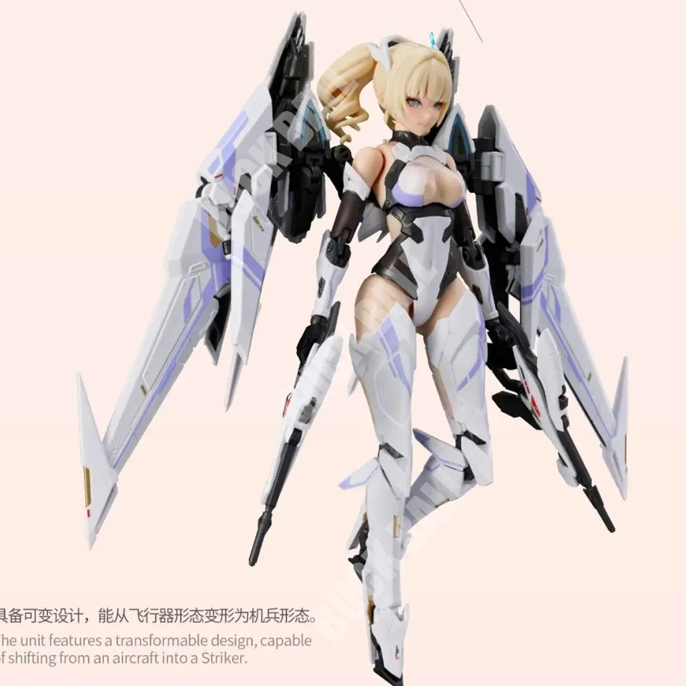 In Stock Ms Generrl Falcon Assembly Model Kit Girl Mecha Break 1/10 Valravn Ubp-Ro2t Weaponry Action Figures Collection Toys