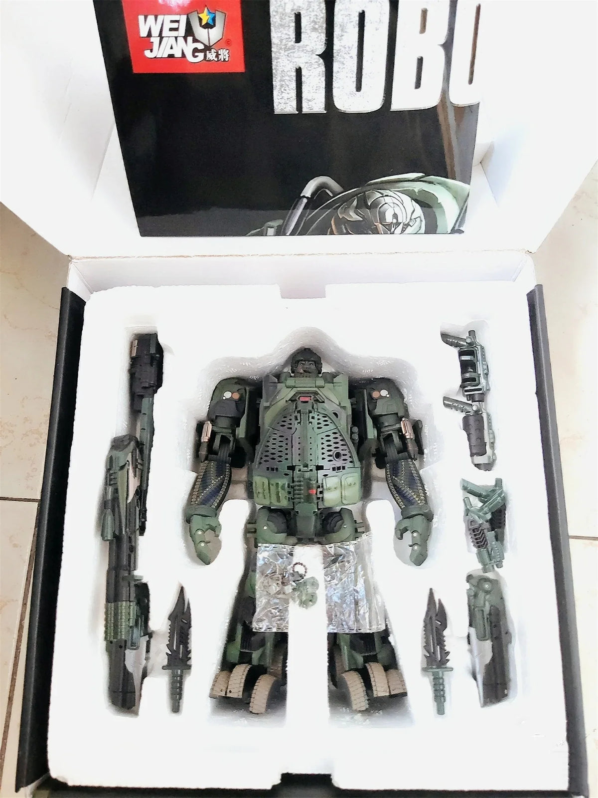 【Presale】Transformation WEIJIANG WJ M02 2.0 VER Hound M-02 Green Desert Color Action Figure With Box