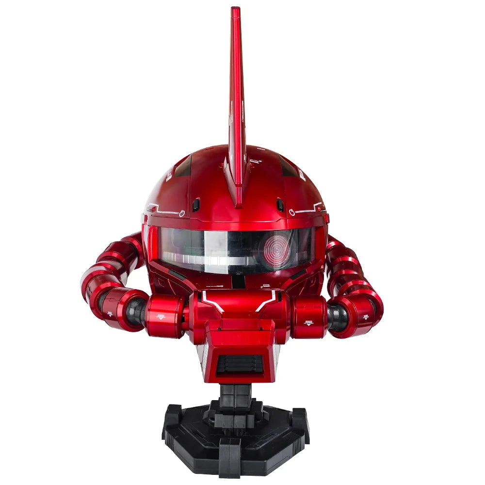 Zaku  Car Dashboard Ornament Touch Activated Finished Model With Movable Color Changing Led Eyes Gift For Boyfriend Collect