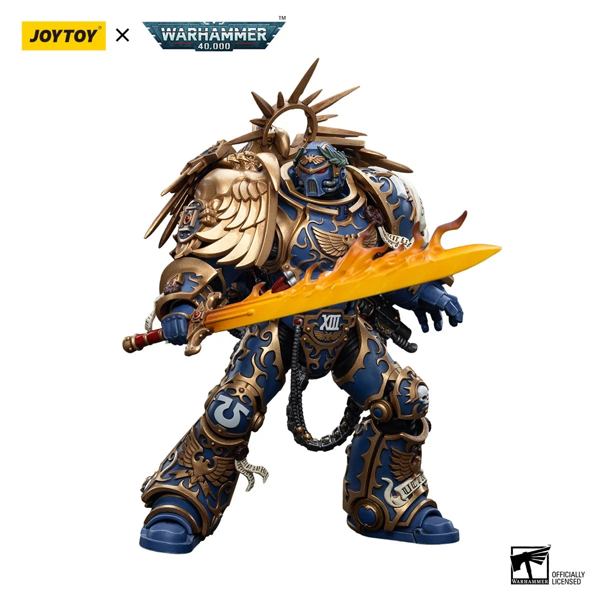 JOYTOY Warhammer 40k 1/18 Action Figures Anime 18.1cm Ultramarines Primarch Roboute Guilliman