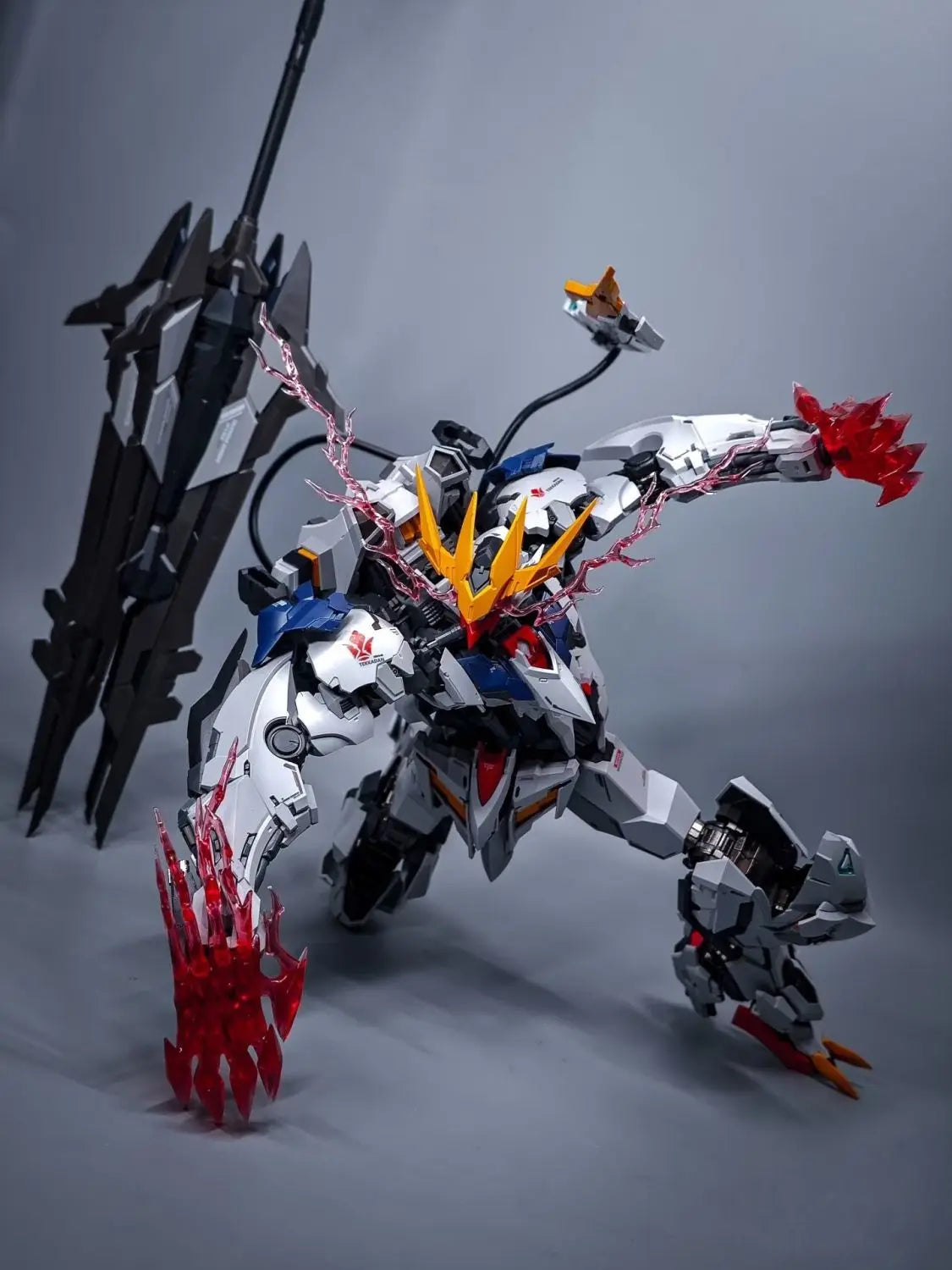 Wolf Model Barbatos Assembly Model Kit 1/100 Wolf Technology Alloy Skeleton Action Figure Doll Statue Collection Model Toys Gift