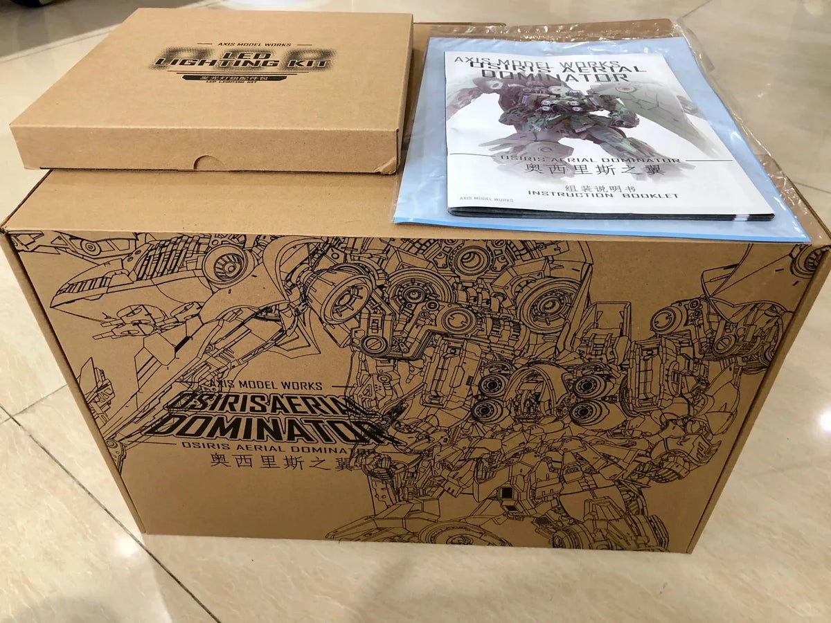 Axis Model Works Kshatriya 1/100 Assembly Model Kit Osiris Aerial Dominator Luminous Lamp Action Figures Plastic Model Toys Gift