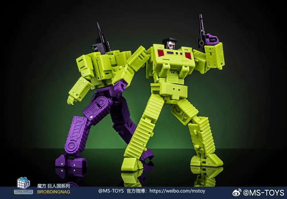 Magic Square MS-41A MS-42A 10cm MS41A MS42A Excavator Bulldozer Devastator Transformation Action Figure