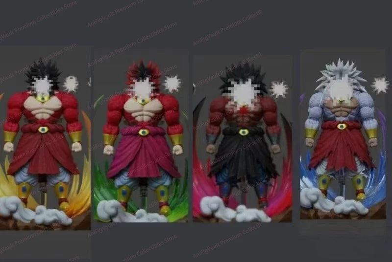 【New】Kong Dragon Ball SHF Super Saiyan Super Saiyan Four Broly MA08L,09L,10L,11L Anime Figure Model Toy