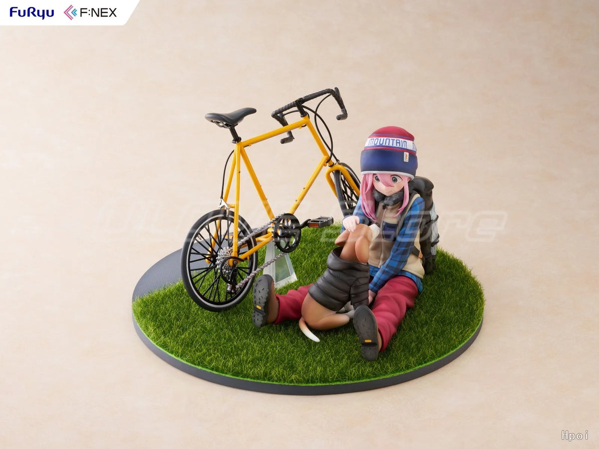 Original F:NEX LAID-BACK CAMP Kagamihara Nadeshiko Anime Figure Model Toys Gifts Collection