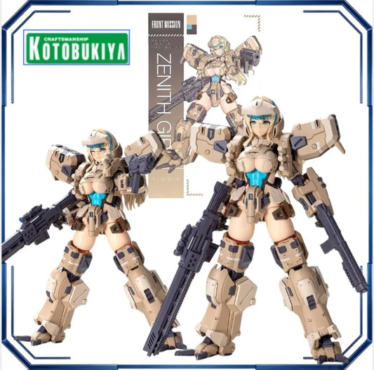 Kotobukiya Front Mission Zenith Girl Action Figures Front Mission Anime Model Kit Toys Collection Display Gifts Original Box
