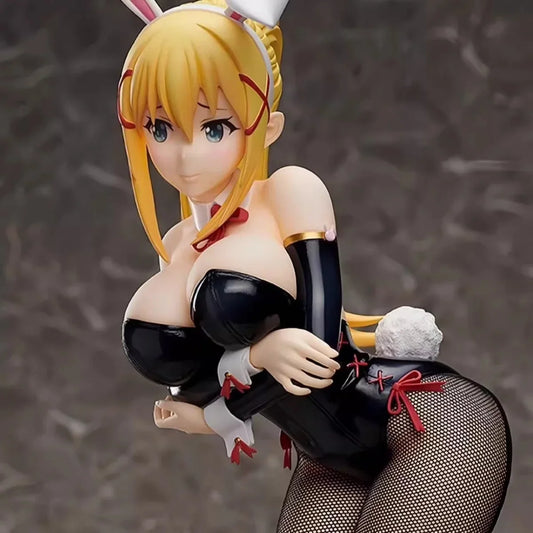 1/4 Scale Konosuba Anime Bunny Girl Figure Darkness Pvc Statue Model Collection Desktop Decoration Gift For Boys