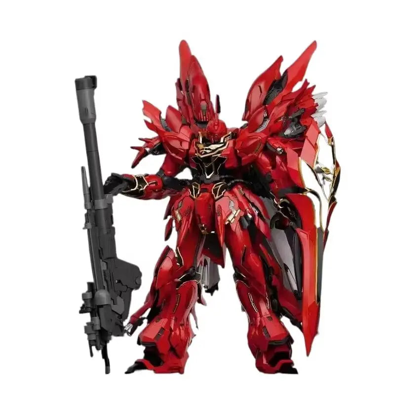 Comet Technology Msn-06s Red Comet Sinanju Movable Model Toy Collectible Action Figure - Assembling Robot For Hobbyists Toys