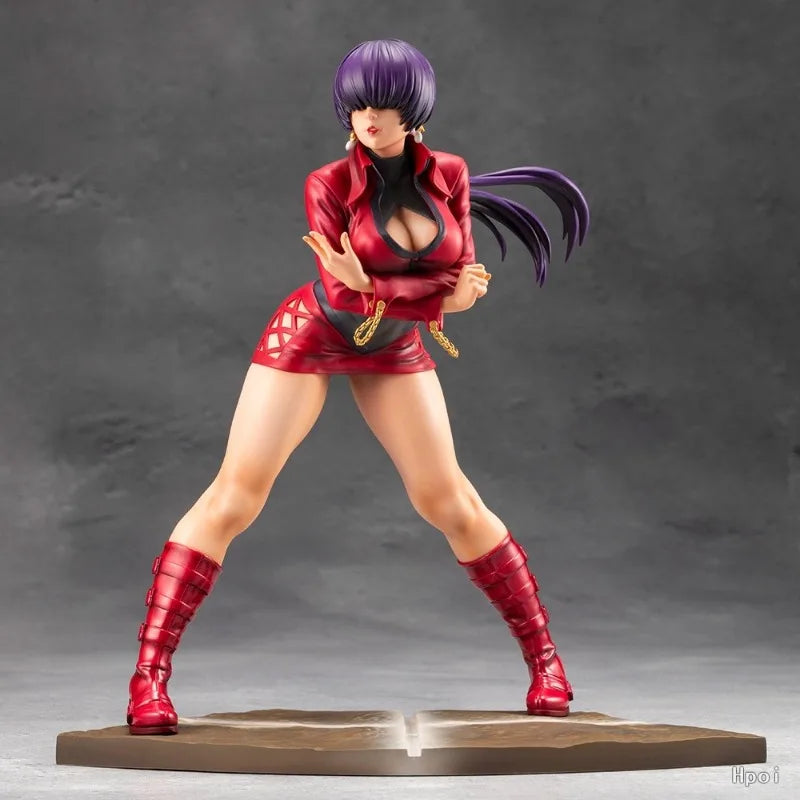 Pre-sale April 2026 Original KOTOBUKIYA THE KING OF FIGHTERS '97 Beautiful Girl Statue Shermie Anime Figure Toy Gift Ornament