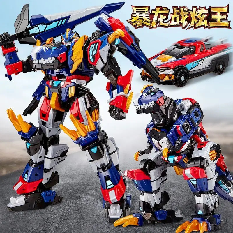 MiniForce Penta X Ranger Transformation Robot Bot REX KAISER Model Mini Force Deformation Combiner Action Figure Toys Gift
