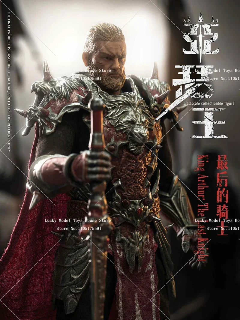 CFTOYS x VTOYS Promotion Sale 1/12 King Arthur The Last Knight Action Figure Collection Delicate LM001 6" Movable Body Soldier