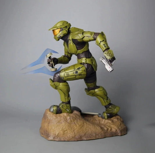 Master Solider Chief  PVC Action Figure Collectible Model Toy Cheap Sale