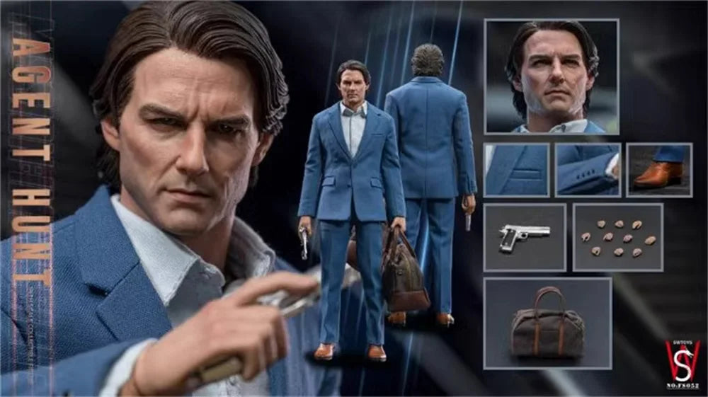 FS052 Mission the the Impossible Handsome Guy Tom Cruise Platform Full Set Moveable Action Figure Gift For Collect 1/6 SWTOYS