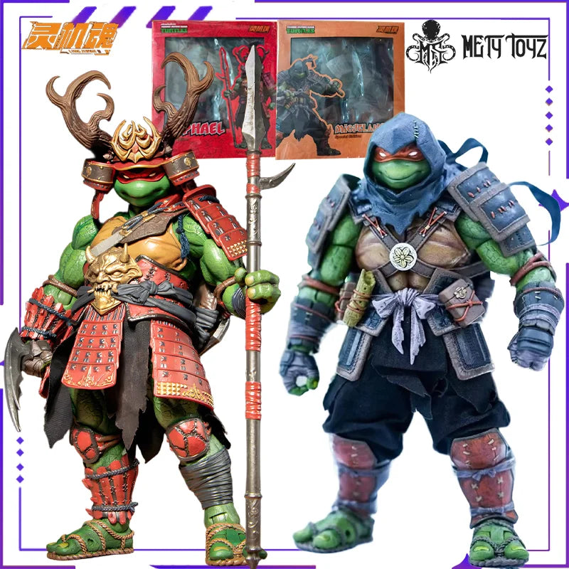 Original Metytoyz Ninja Turtles Raphael Shanghai WF Limited Edition Anime Product Mobile Model Toy Gift Collection Spot