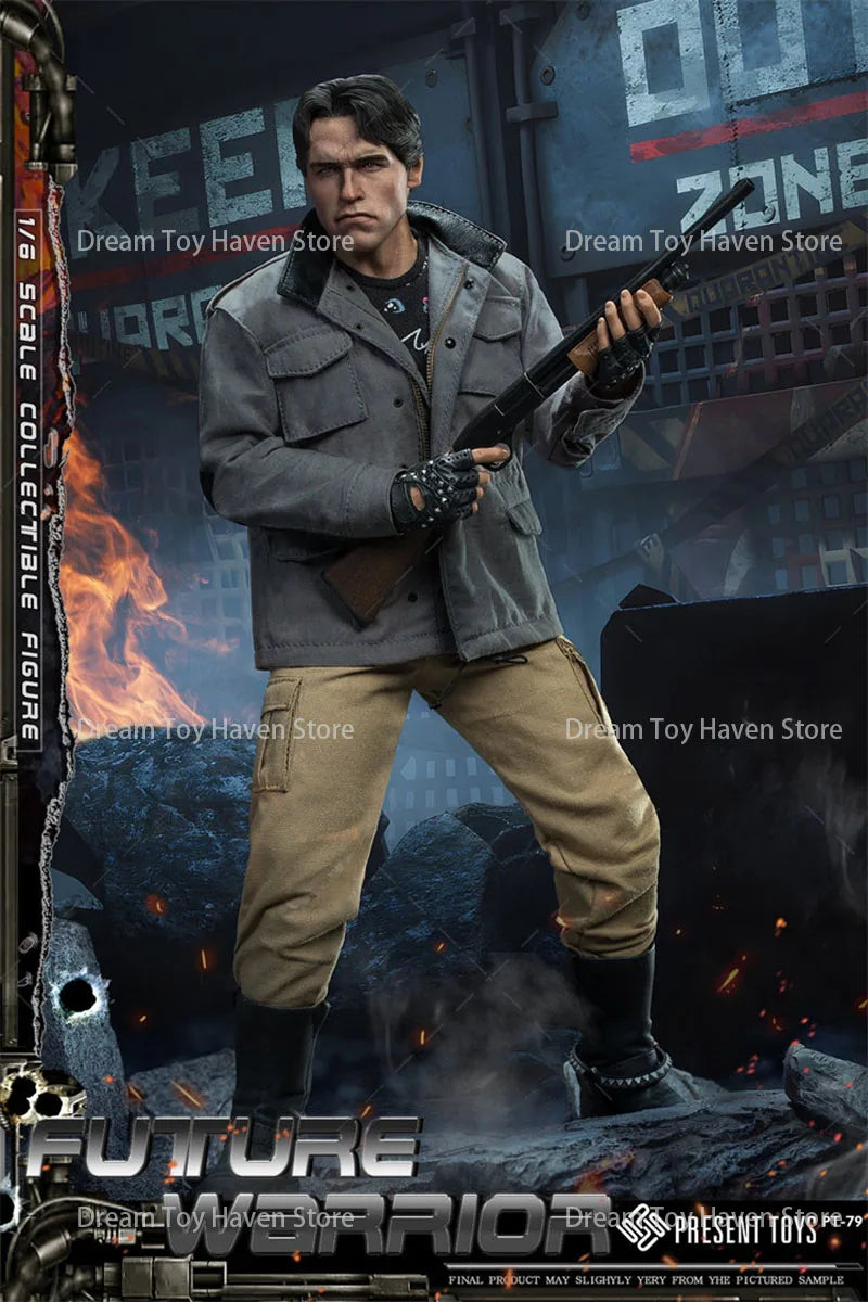 PRESENT TOYS PT-sp79 1/6 Scale Male Soldier Future Warrior Arnold T1 T800 Full Set 12Inch Action Figure Model Collection